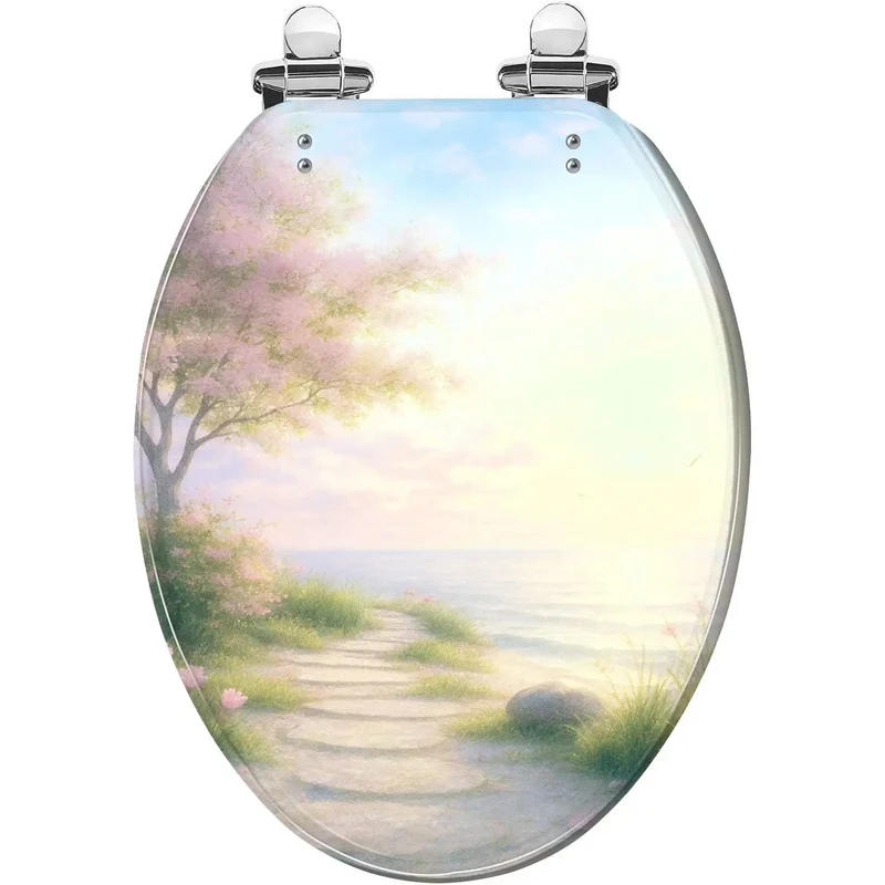 Heavy Duty Resin Elongated Toilet Seat With Fast Release Hinges That Slide Right On For A No Sweat Bathroom Upgrade Compatible With All American Standard And Skirted Bowls Easy Tool Free Install Long Lasting Daily Staple