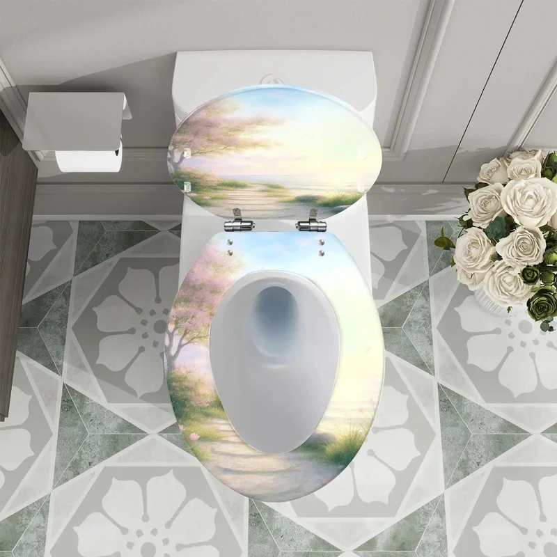 Heavy Duty Resin Elongated Toilet Seat With Fast Release Hinges That Slide Right On For A No Sweat Bathroom Upgrade Compatible With All American Standard And Skirted Bowls Easy Tool Free Install Long Lasting Daily Staple