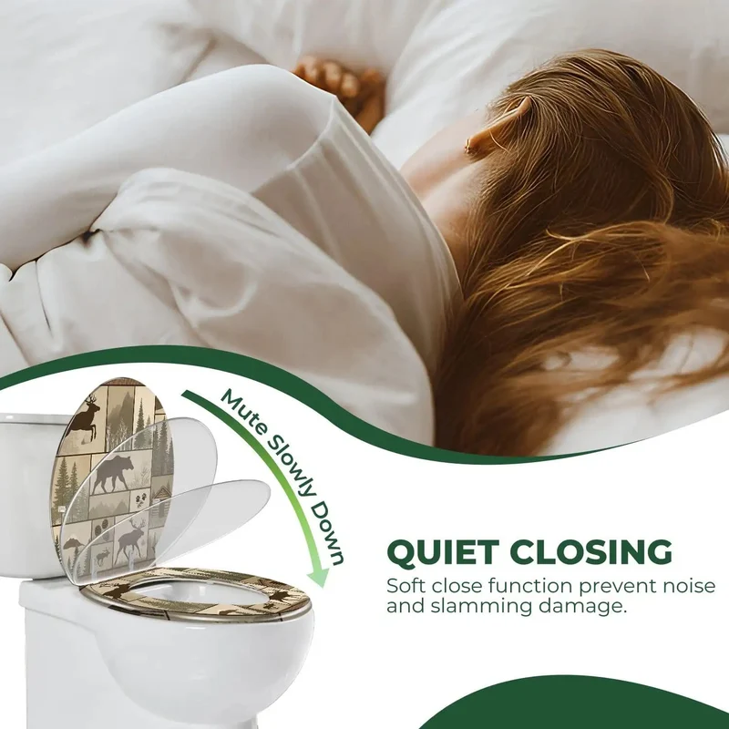 Rock Solid Elongated Resin Toilet Seat For Cabin Or Home Bathroom That Fits Like A Charm On Most Standard Toilets Comes With Two Sets Of Installation Fittings For Hassle Free Setup And Reliable Use Every Time