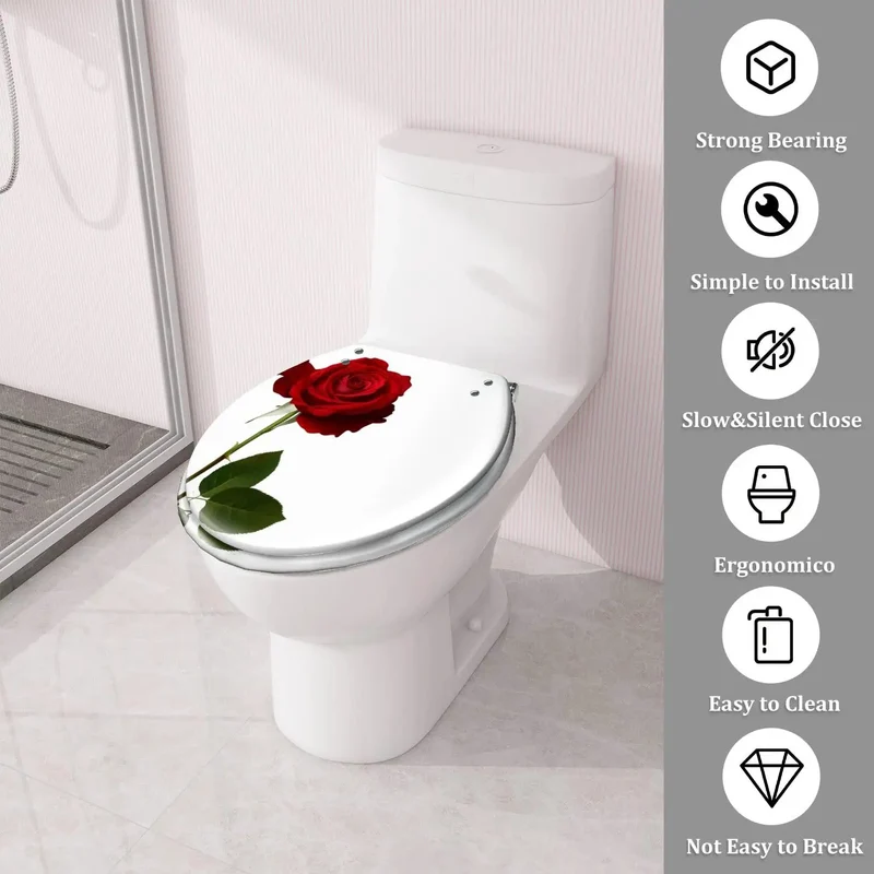 Solid Round Toilet Seat With Adjustable Hinges That Fits Like A Charm For American Standard Bathrooms Featuring Dual Mount Kits For Skirter And Non Skirter Designs Darn Good Home Bathroom Decor Upgrades Your Lavatory Game With Zero Hassle
