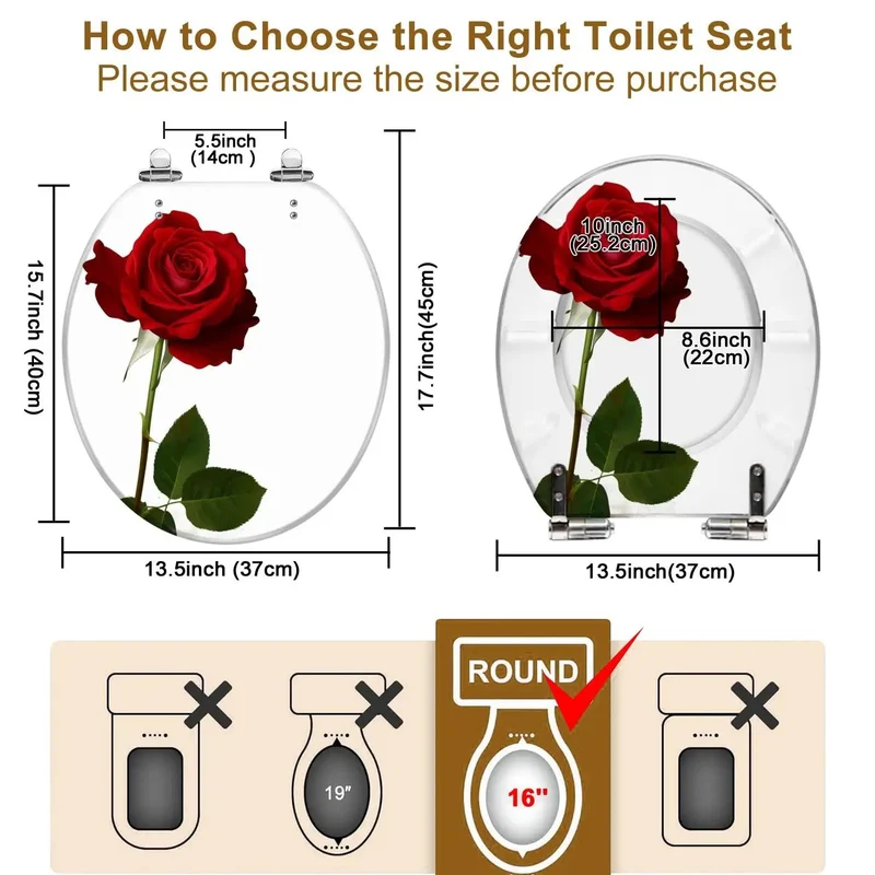 Solid Round Toilet Seat With Adjustable Hinges That Fits Like A Charm For American Standard Bathrooms Featuring Dual Mount Kits For Skirter And Non Skirter Designs Darn Good Home Bathroom Decor Upgrades Your Lavatory Game With Zero Hassle