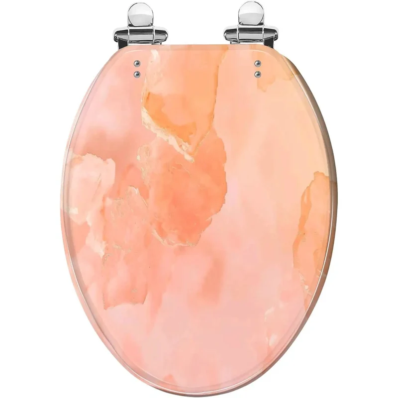 Smooth Operator Elongated Toilet Seat With Silent Soft Close Lid And Quick Release Hinges For Hassle Free Universal Installation On Standard American Home Bathrooms Zero Drama Ever