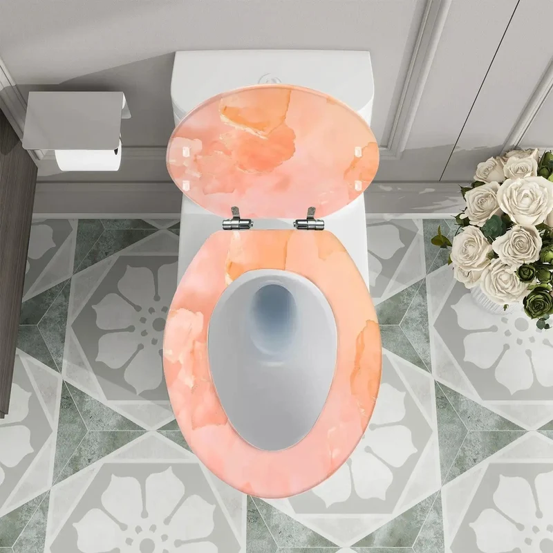 Smooth Operator Elongated Toilet Seat With Silent Soft Close Lid And Quick Release Hinges For Hassle Free Universal Installation On Standard American Home Bathrooms Zero Drama Ever