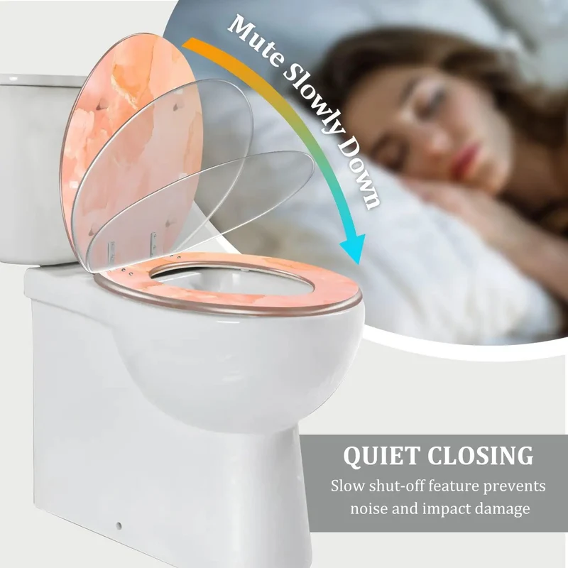 Smooth Operator Elongated Toilet Seat With Silent Soft Close Lid And Quick Release Hinges For Hassle Free Universal Installation On Standard American Home Bathrooms Zero Drama Ever