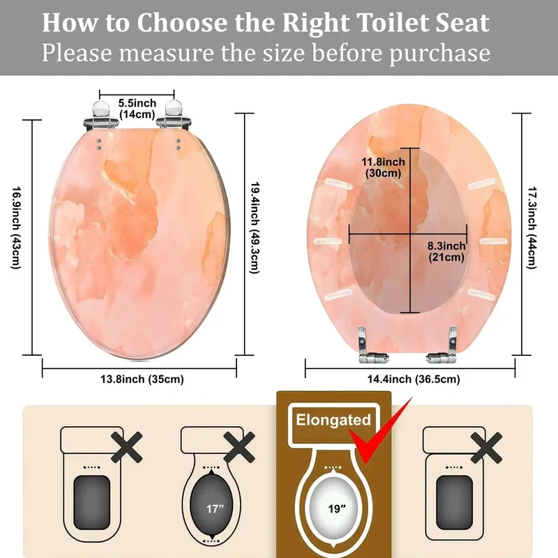 Smooth Operator Elongated Toilet Seat With Silent Soft Close Lid And Quick Release Hinges For Hassle Free Universal Installation On Standard American Home Bathrooms Zero Drama Ever