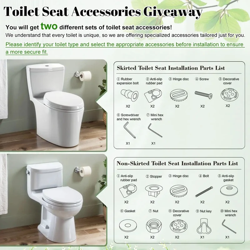Round Resin Toilet Seat With Universal Adjustable Mounting Hardware For Standard Sizes Slick Smooth Finish And Totally Hassle Free Replacement For Dependable Daily Bathroom Use