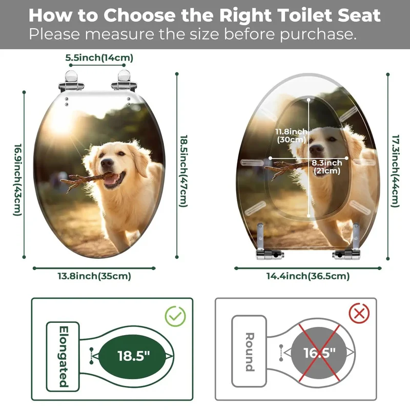 Top Shelf Elongated Toilet Seat Decked Out With Gentle Soft Close Hinges For A Dead Simple Bathroom Install That Matches Your Standard Toilet Pretty Spot On