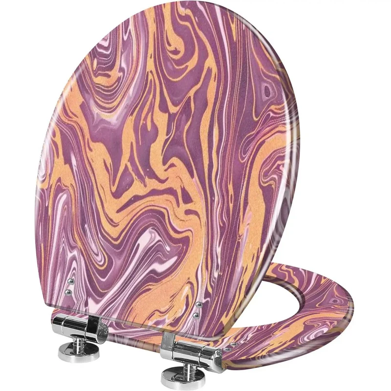 Slow Close Elongated Toilet Seat With Universal Adjustable Mounting Hardware For Contemporary Bathrooms Top Tier Quality Game Changer Performance No Sweat Install Fits Nearly All Standard Designs