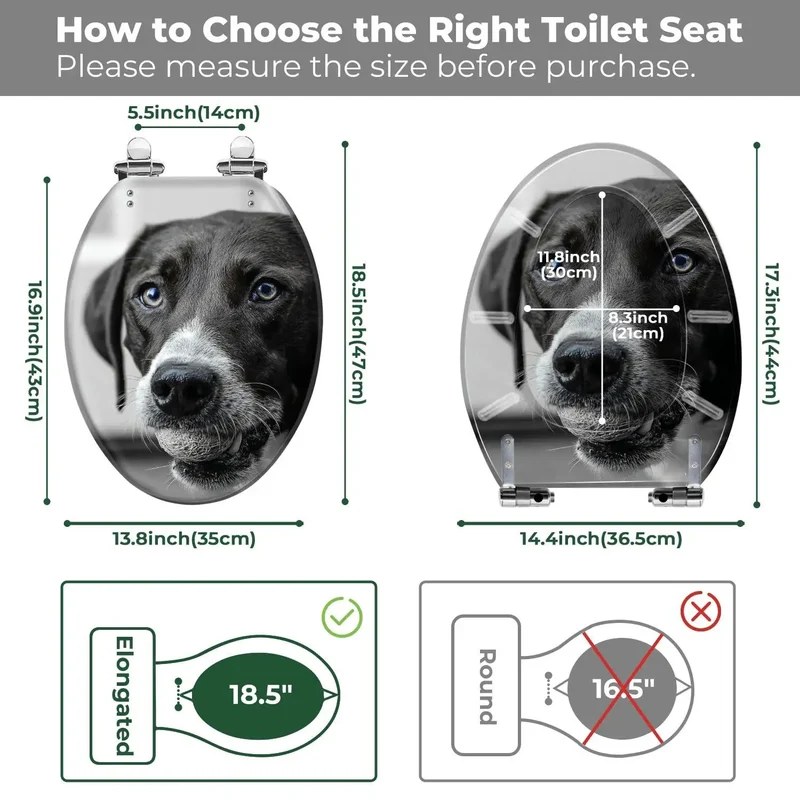Heavy Duty Elongated White Resin Toilet Seat Cover Built For Smooth Glides And Silent Shutting With Tough As Nails Build That Fits Standard Bathrooms Effortlessly For A Fresh Everyday Vibe