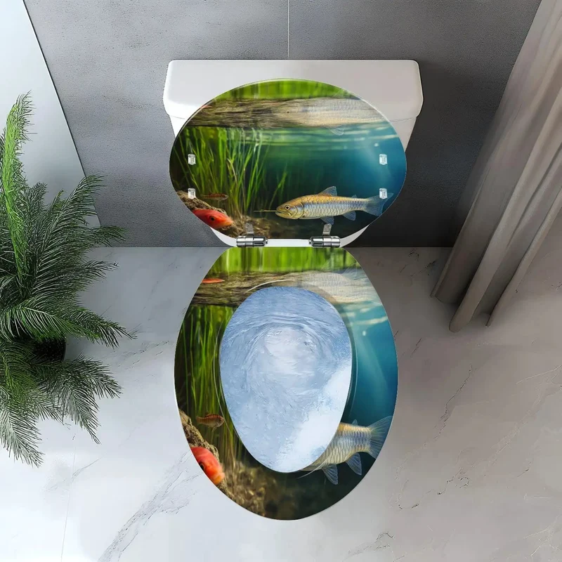 Elongated Resin Toilet Seat Universal Fit Hella Durable Heavy Duty Bathroom Installation Fits Like A Dream No Sweat Setup Slick Surface Straight Up Game Changer Bathroom Upgrade