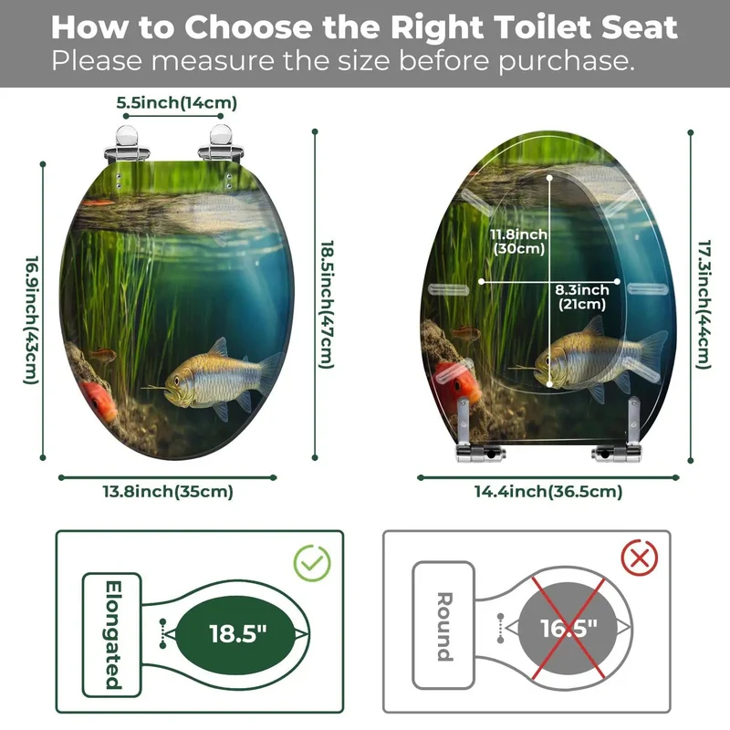 Elongated Resin Toilet Seat Universal Fit Hella Durable Heavy Duty Bathroom Installation Fits Like A Dream No Sweat Setup Slick Surface Straight Up Game Changer Bathroom Upgrade