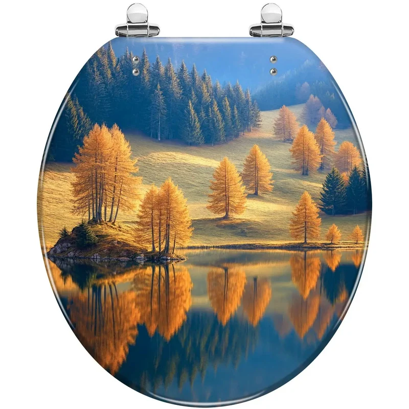 Heavy Duty Round Resin Toilet Seat With Smooth Slow Close Lid And Quick Release Hinges For Standard American Home Baths Easy Peasy Installation Fits Like A Dream Zero Hassle Promise
