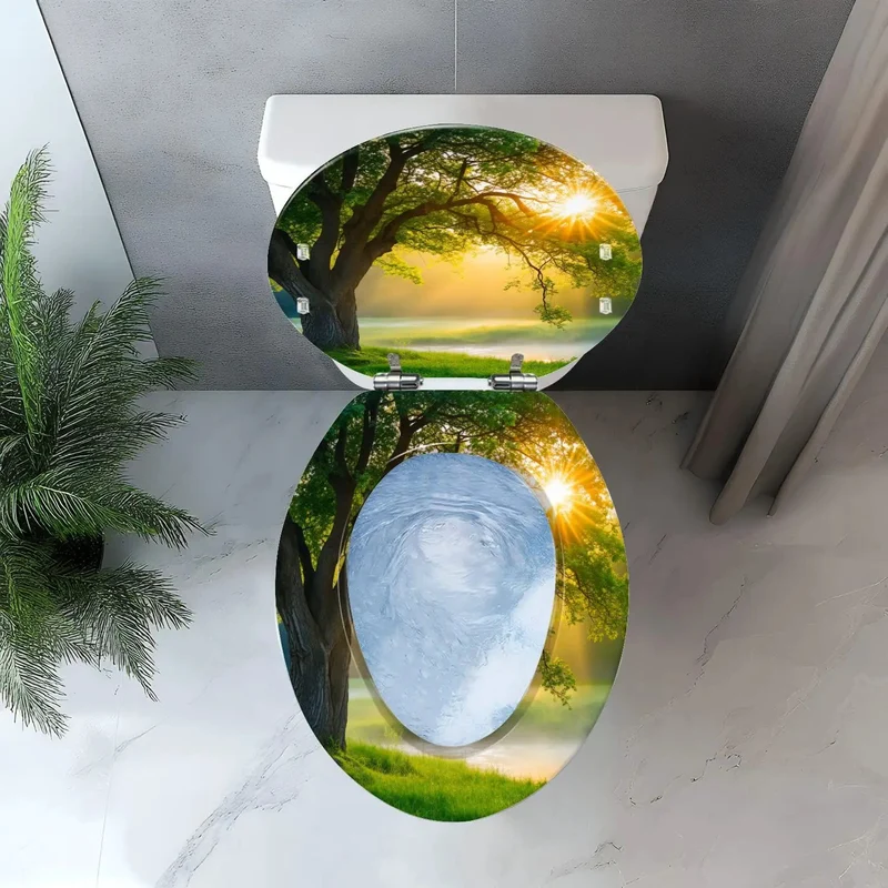 Universal Elongated Toilet Seat For Home Bathroom, Heavy Duty Resin Bowl Cover With Easy Install Hardware Set, Smooth Close Lid Fits Standard Long Models Like A Charm And Really Amps Up Your Restroom Setup
