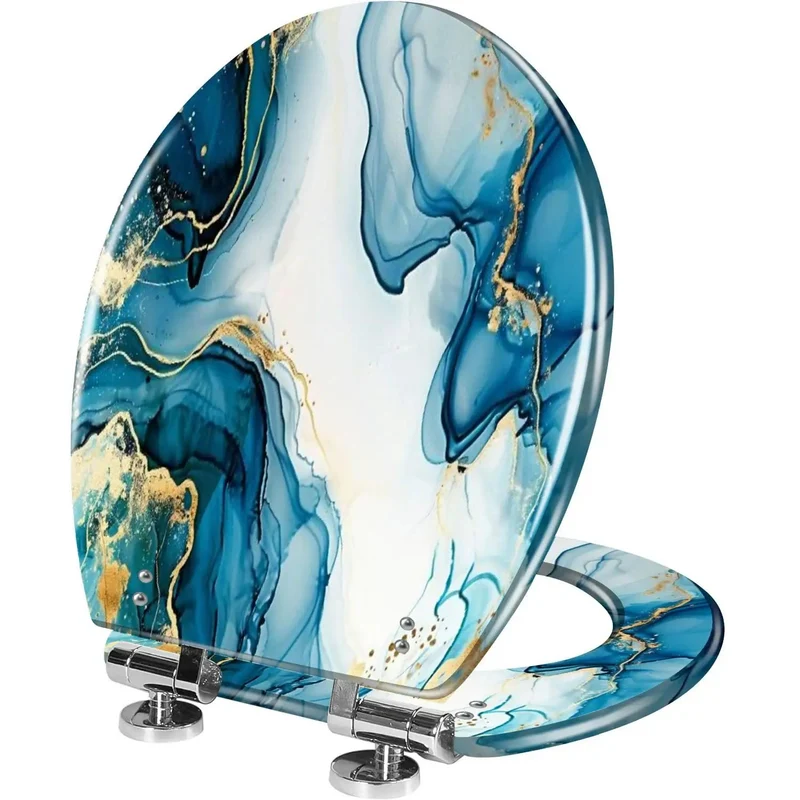 Heavy Duty Elongated Resin Toilet Seat For Your Bathroom Refresh With No Sweat Adjustable Hinges That Fit Most American Standard Bowls And Skirted Designs