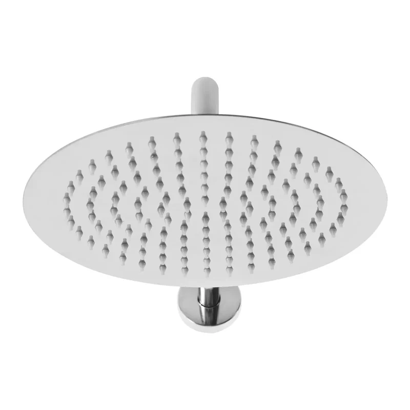 Built Tough 10 Inch Wall Mounted Rain Shower System With Handheld Spray Combo Featuring Grippy Silicone Nozzles And Premium Ceramic Valve Core For Smooth Zero Drip Flows