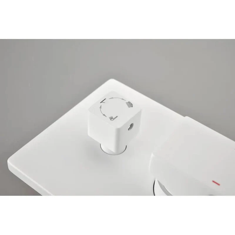 Wall Mounted Shower System with Waterfall Rainfall Shower Head and Handheld Sprayer Brings Top Shelf Spa Vibes for an Epic Bathroom Makeover Upgrade