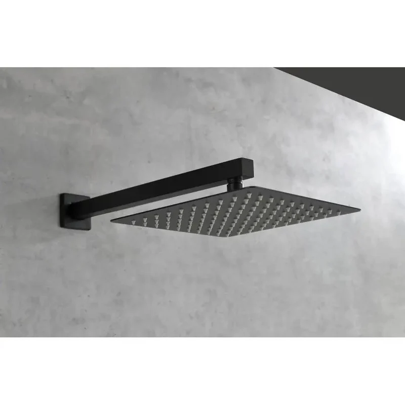 Top Shelf 10 Inch Wide Pro Grade Rainfall Shower Head System With Quick Swivel Handheld Sprayer And Heavy Duty Diverter Valve Assembly For A Slick Bathroom Glow Up Project