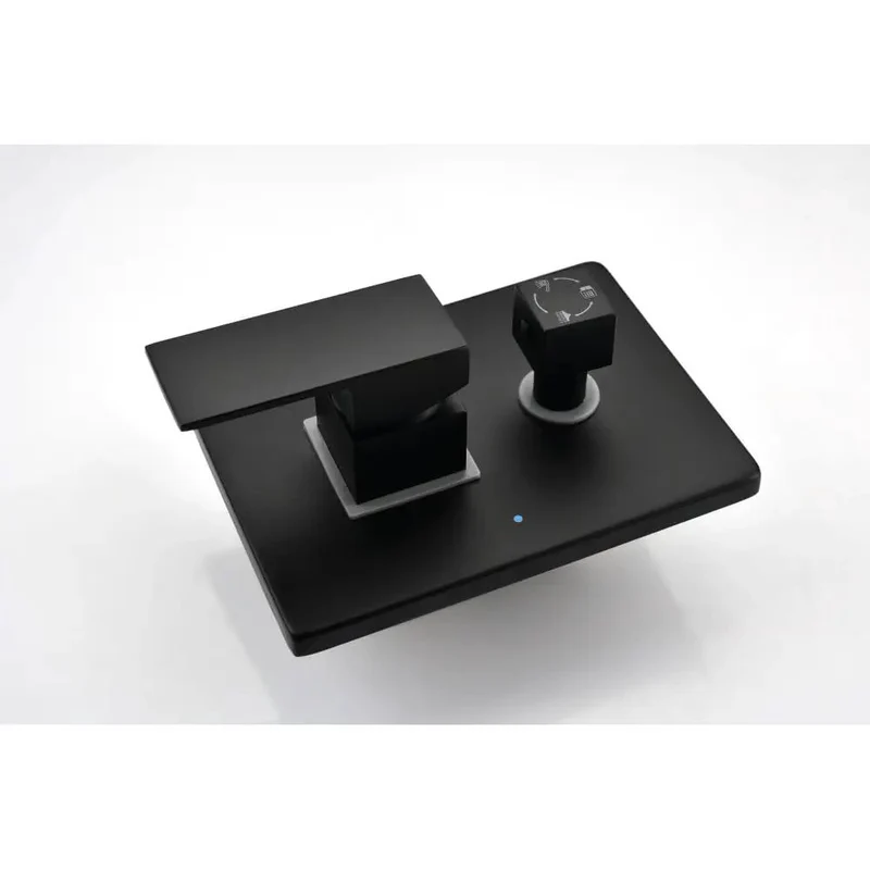 Top Shelf Matte Black Shower System Featuring 10 Inch Ceiling Rainfall Head Dual Body Spray Jets And Handheld Sprayer For A Straight Up Spa Vibe That Brings Rich Cascading Flow To Your Daily Bath Routine