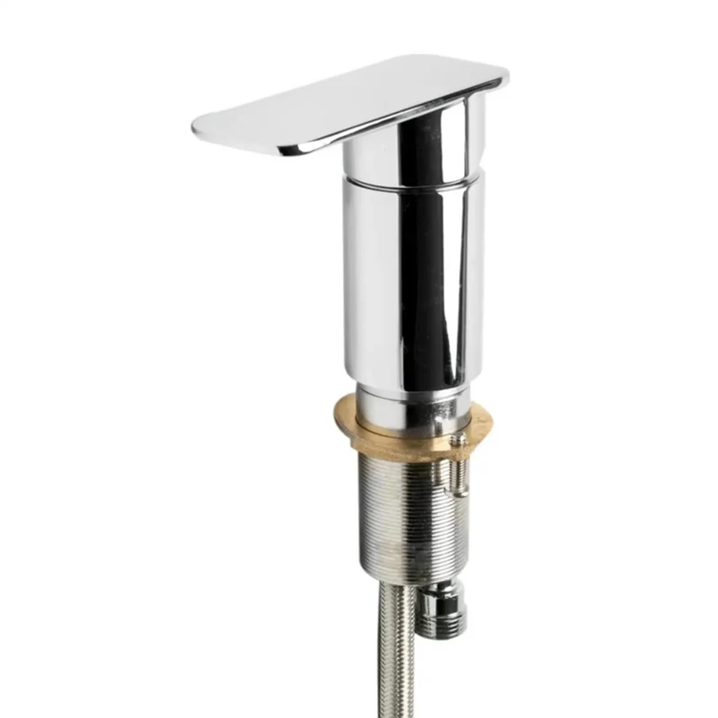 Built Like A Tank Solid Brass Handheld Shower System With Slick Polished Chrome Finish And Zero Hassle Flow For Quick Easy Bathroom Refresh And Drip Free Shower Days