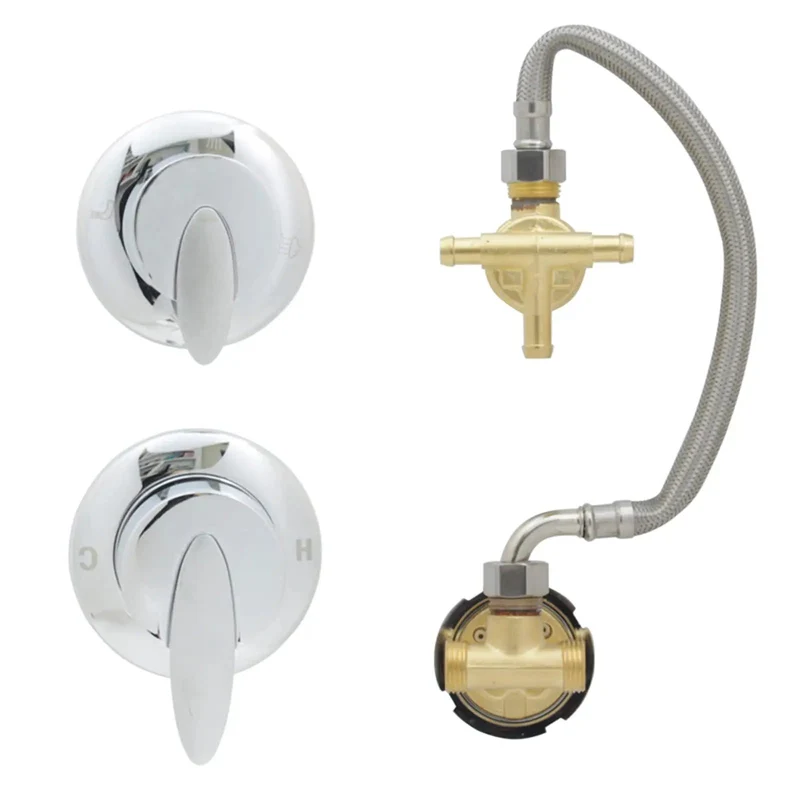 Heavy Duty Brass Shower Panel Slick Thermostatic Temperature Control Zero Hassle Ceramic Cartridge Mixer Valve For Smooth Hot Cold Water Flow Premium Bathroom Fixtures