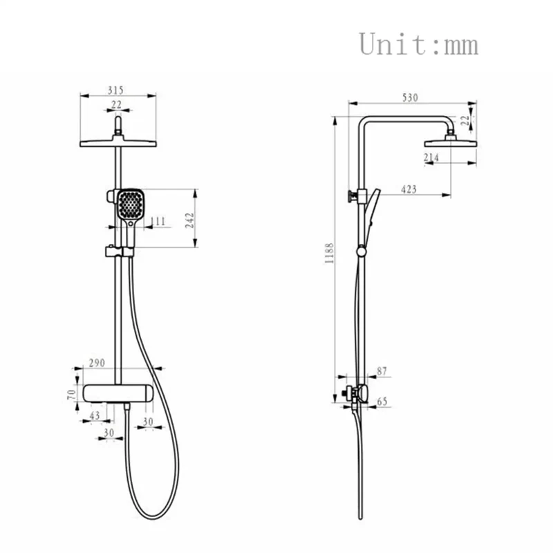 Ridiculously Good Wall Mount Shower System With Chrome Rain Head And Handheld Sprayer Includes Tub Spout Three Spray Modes Single Switch Design Keeps Your Bath Routine Effortless And Super Dope All Day Long