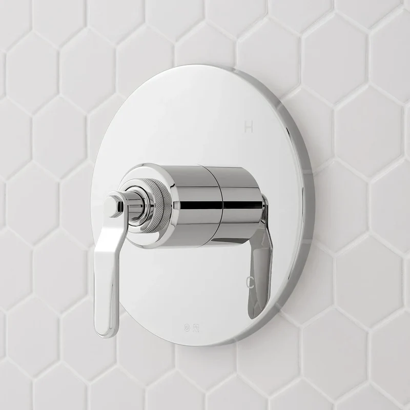 Sleek Brushed Nickel Shower System With Dead Smooth Single Handle Controls And Premium Fixed And Handheld Spray Heads Featuring Easy Clean Silicone Nozzles Tough Solid Brass Arm Plus Stretchy Flex Hose For A Tight Bath Upgrade