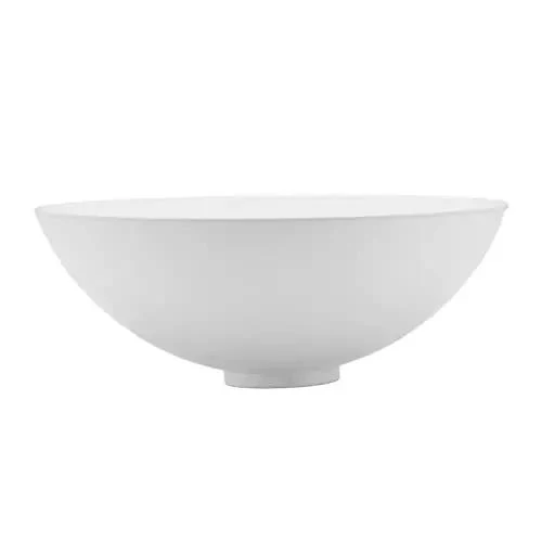 White Acrylic Vessel Sink For Bathroom Rv Camper And Yacht Vanity Slick Smooth Square Basin Light Weight With Easy Peasy Drop In Install For Your Awesome Personal Space