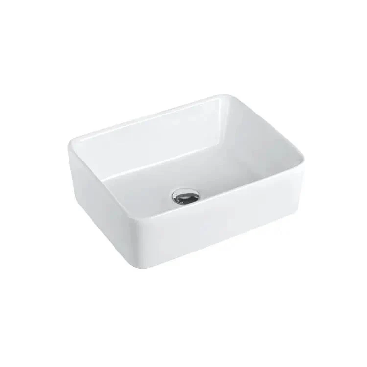 Square Vessel Sink With Smooth Curves Countertop Wash Basin Above Counter Art Basin Modern Bathroom Decor Premium Stoneware Top Shelf Build Straight Up A Game Changer For Your Space