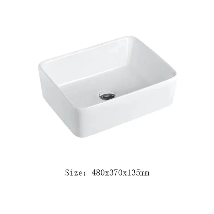 Square Vessel Sink With Smooth Curves Countertop Wash Basin Above Counter Art Basin Modern Bathroom Decor Premium Stoneware Top Shelf Build Straight Up A Game Changer For Your Space