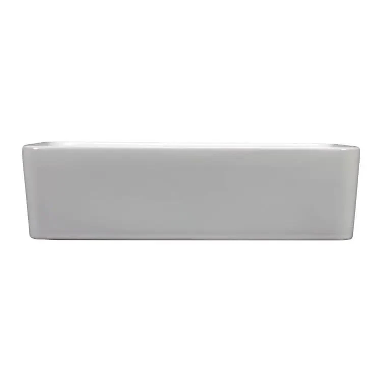 Square Vessel Sink With Smooth Curves Countertop Wash Basin Above Counter Art Basin Modern Bathroom Decor Premium Stoneware Top Shelf Build Straight Up A Game Changer For Your Space