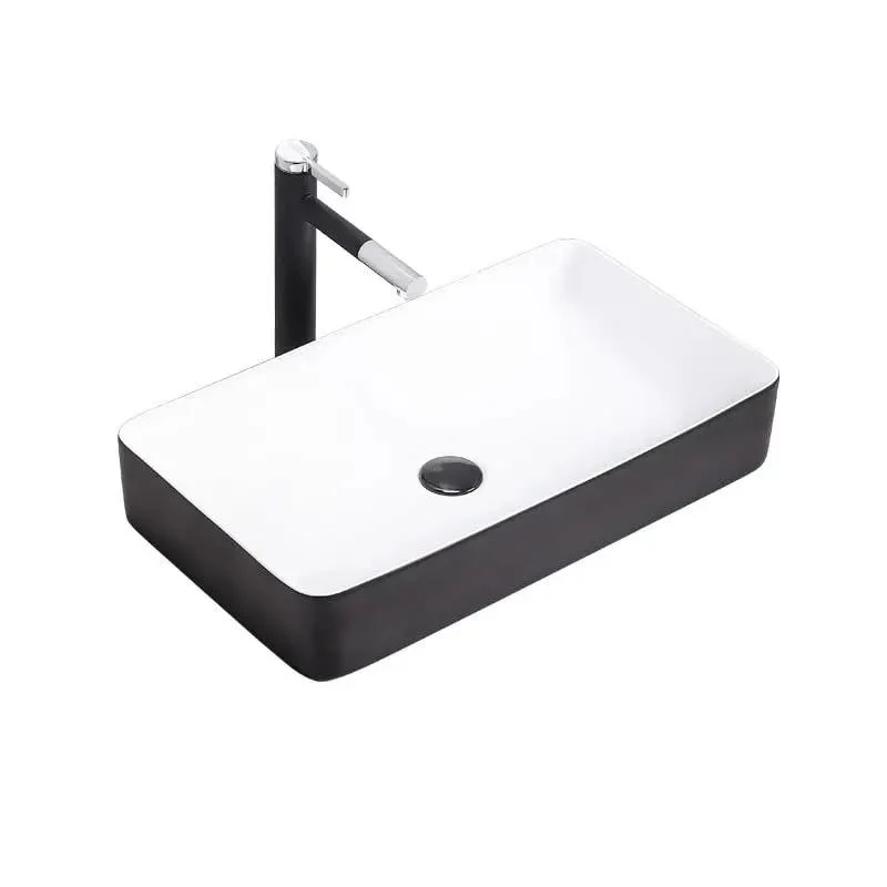 Slick Bathroom Vessel Sink Countertop Wash Basin Modern Ceramic Oval Vessel Contemporary Floating Vanity With Crisp Clean Lines Top Tier Durability For Sweet Home Spa Renovations And Boutique Hotel Suites Dope Finish Quality