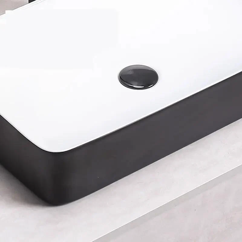 Slick Bathroom Vessel Sink Countertop Wash Basin Modern Ceramic Oval Vessel Contemporary Floating Vanity With Crisp Clean Lines Top Tier Durability For Sweet Home Spa Renovations And Boutique Hotel Suites Dope Finish Quality