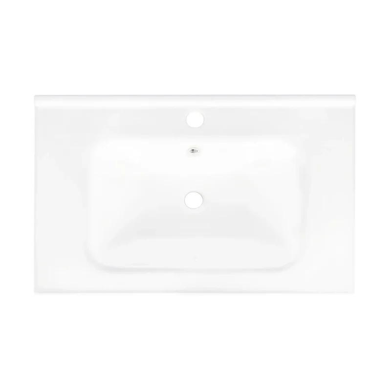 Super Slick 27 Inch White Ceramic Vessel Sink Standalone Porcelain Basin Modern Bathroom Vanity Sink Replacement Clean Lines Farmhouse Style Total Game Changer For Any Bath Space