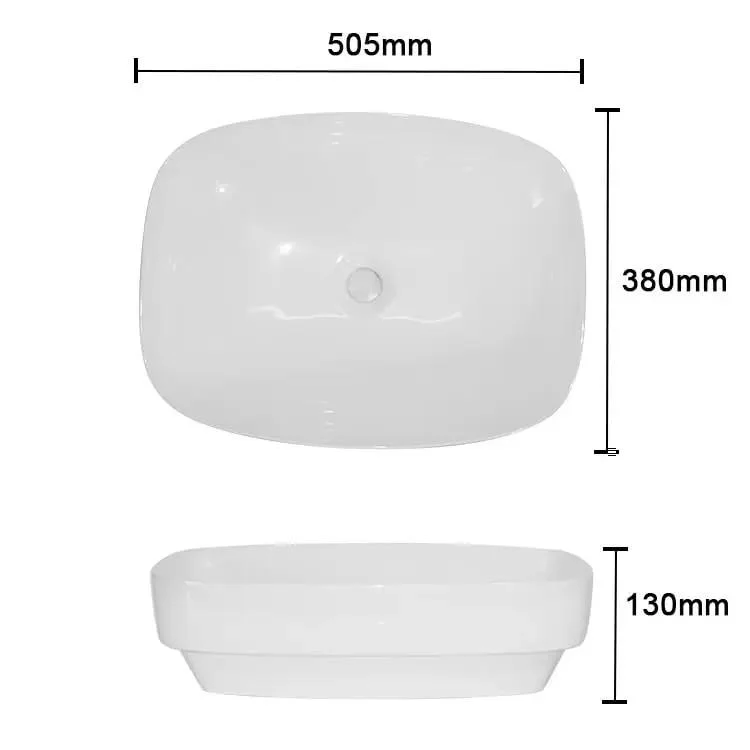 The Real Deal Square Ceramic Vessel Sink Featuring Smooth Rounded Corners For Above Counter Setup In Modern Bathrooms To Bring Your Home Decor Game A Major Upbeat Glow Up