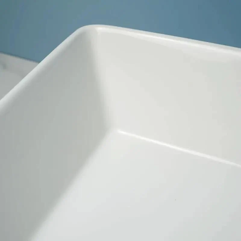 Level Up Your Bathroom With This Top Shelf Ceramic Vessel Sink Featuring Clean Lines And A Smooth Countertop Design This Single Basin Delivers Modern Luxe Vibes Perfect For Apartments Or Hotels Upgrade Your Sink Game Now