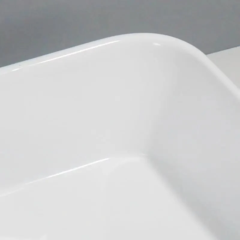 Top Tier Ceramic Vessel Sink Above Counter Basin Stylish Bathroom Wash Bowl Modern Build Snags Serious Style And Runs Smooth Without The Hassle For Balcony Or Bar