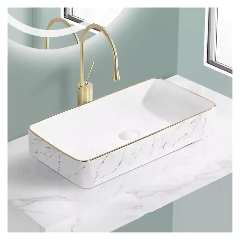 Ridiculously Stylish Ceramic Vessel Sink Designed To Sit Pretty On Any Countertop While Boasting A Knockout Bright White Glaze That Repels Scratches And Brings Serious Modern Vibes To Your Bathroom Setup