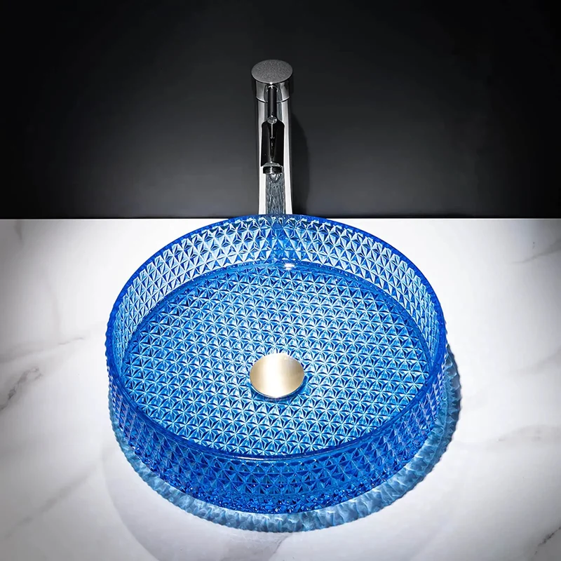 Super Sleek Cylindrical Glass Vessel Sink And Knockout Countertop Basin Featuring Premium Crystal Construction With Faucet And Pop Up Drain For A Game Changing Master Bath Refresh Today