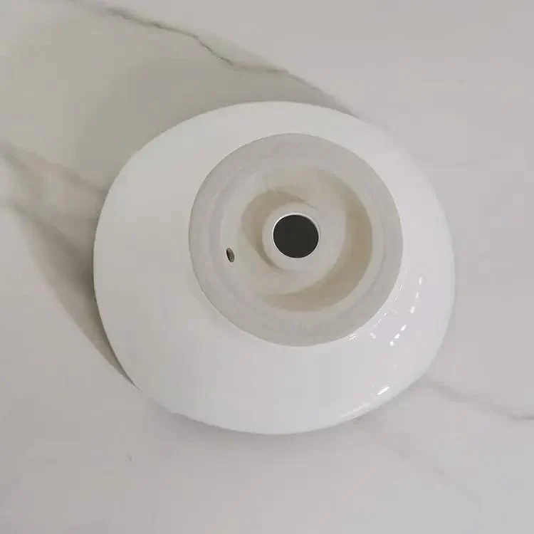 Modern White Ceramic Vessel Sink Round Counter Basin Zero Hassle Bathroom Washbasin Solid Build Timeless White Finish Effortless Mounting For Apartments And Hotels