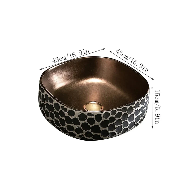 Premium Ceramic Vessel Sink Above Counter Bathroom Basin With Faucet And Drain Combo Top Shelf Craftsmanship For Your Modern Vanity Setup A Dang Good Heavy Hitter That Delivers Easy Install And Major Style For Your Daily Sink Routine