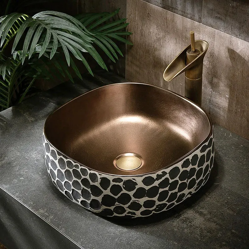 Premium Ceramic Vessel Sink Above Counter Bathroom Basin With Faucet And Drain Combo Top Shelf Craftsmanship For Your Modern Vanity Setup A Dang Good Heavy Hitter That Delivers Easy Install And Major Style For Your Daily Sink Routine