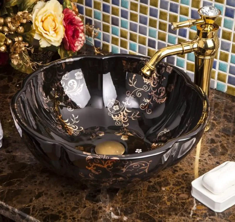 Heavy Duty Ceramic Countertop Bathroom Sink And Art Vessel Basin With Slick Scratch Resistant Glaze For Reliable Vanity Use And No Sweat Cleanup Featuring Straight Fired Porcelain And Bulletproof Everyday Performance