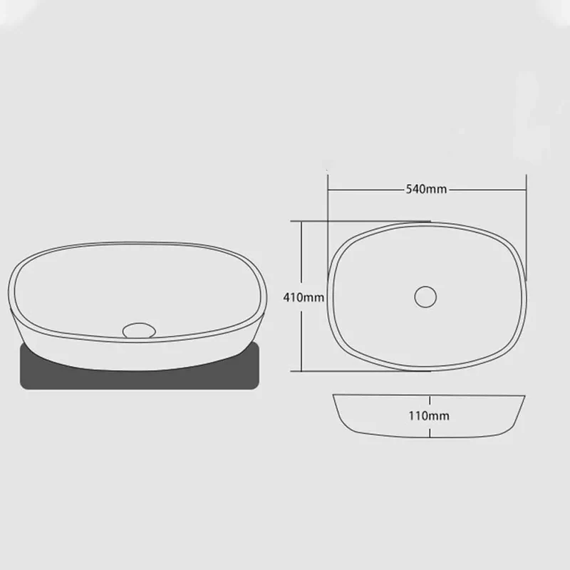 Top Shelf Tempered Glass Vessel Sink Slick Gray Wash Basin For Modern Bathrooms With Heavy Duty Brass Faucet And Pop Up Drain Quick Countertop Setup And Home Upgrade