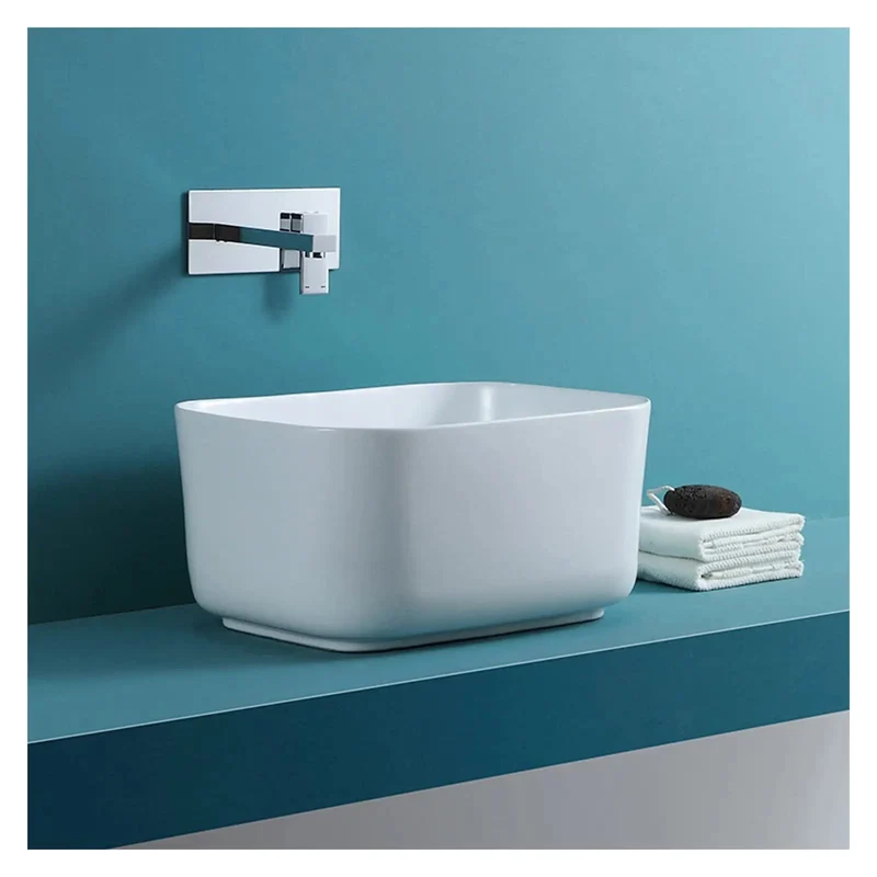Real Deal White Porcelain Basin Vessel Sink Built Hecka Tough For Above Counter Bathroom Vanities Featuring Scratch Chip Heat Stain Resistant Finish With Modern Contemporary Style