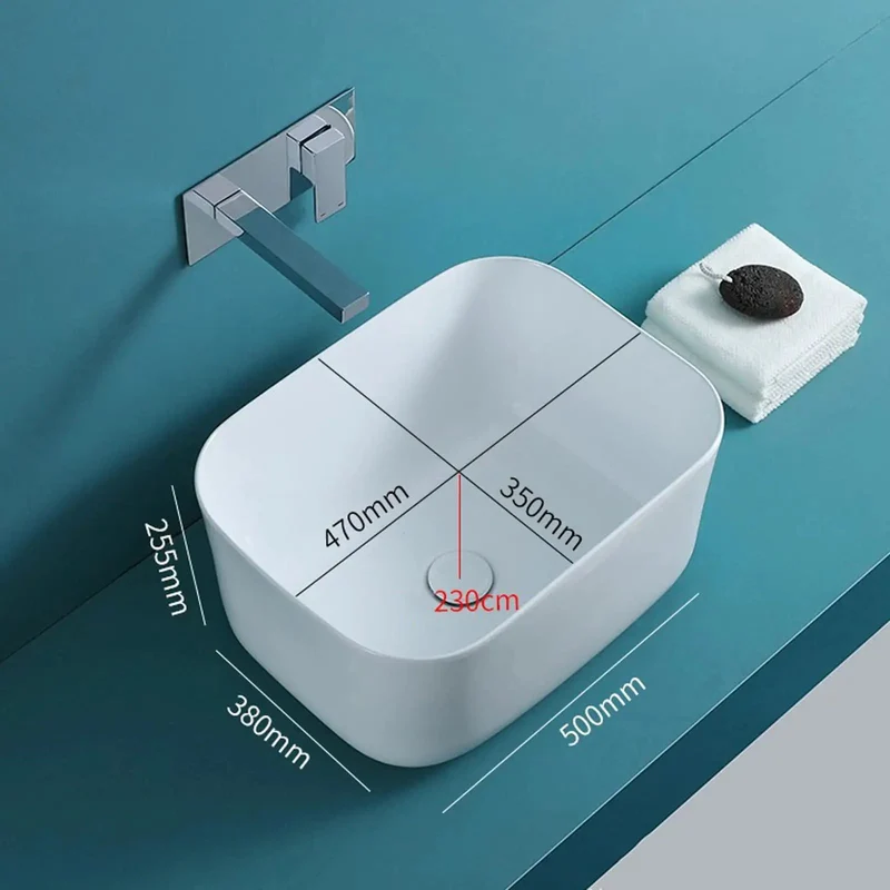 Real Deal White Porcelain Basin Vessel Sink Built Hecka Tough For Above Counter Bathroom Vanities Featuring Scratch Chip Heat Stain Resistant Finish With Modern Contemporary Style
