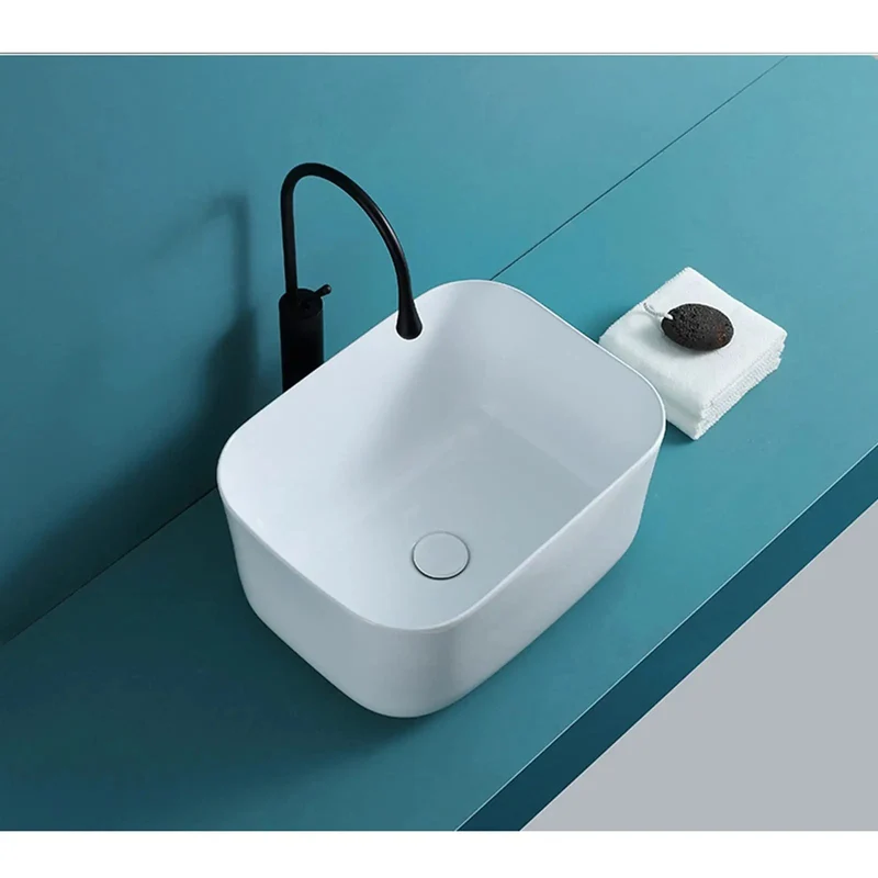 Real Deal White Porcelain Basin Vessel Sink Built Hecka Tough For Above Counter Bathroom Vanities Featuring Scratch Chip Heat Stain Resistant Finish With Modern Contemporary Style