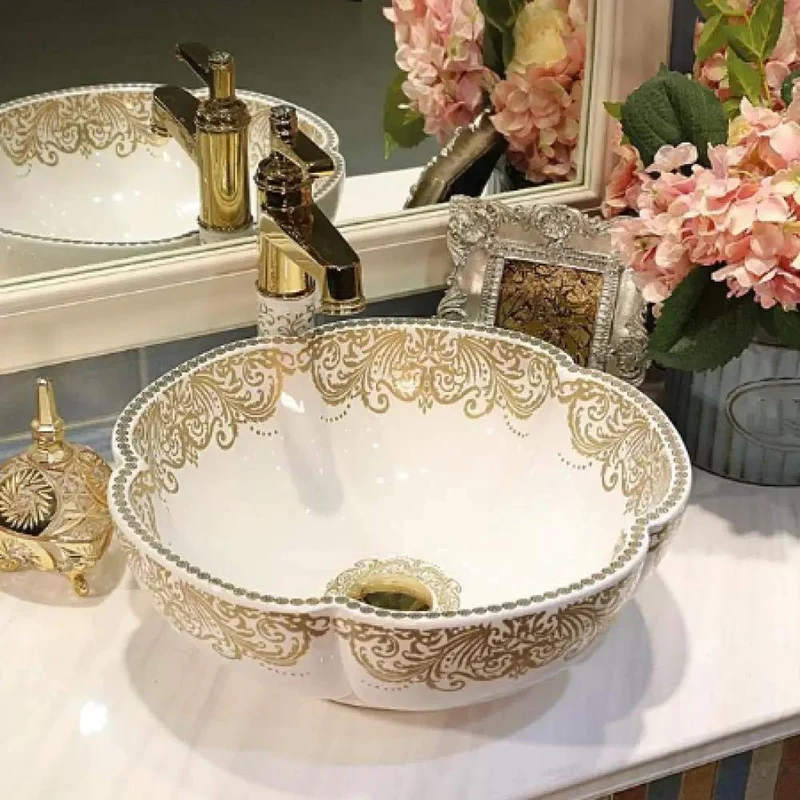 Showstopping Round Countertop Vessel Sink Crafted From Premium Ceramic With Glossy Enamel Finish And Single Hole Faucet Prep For A Chic Modern Bathroom Vanity Delivering Sleek Elegance And 12 Liter Capacity