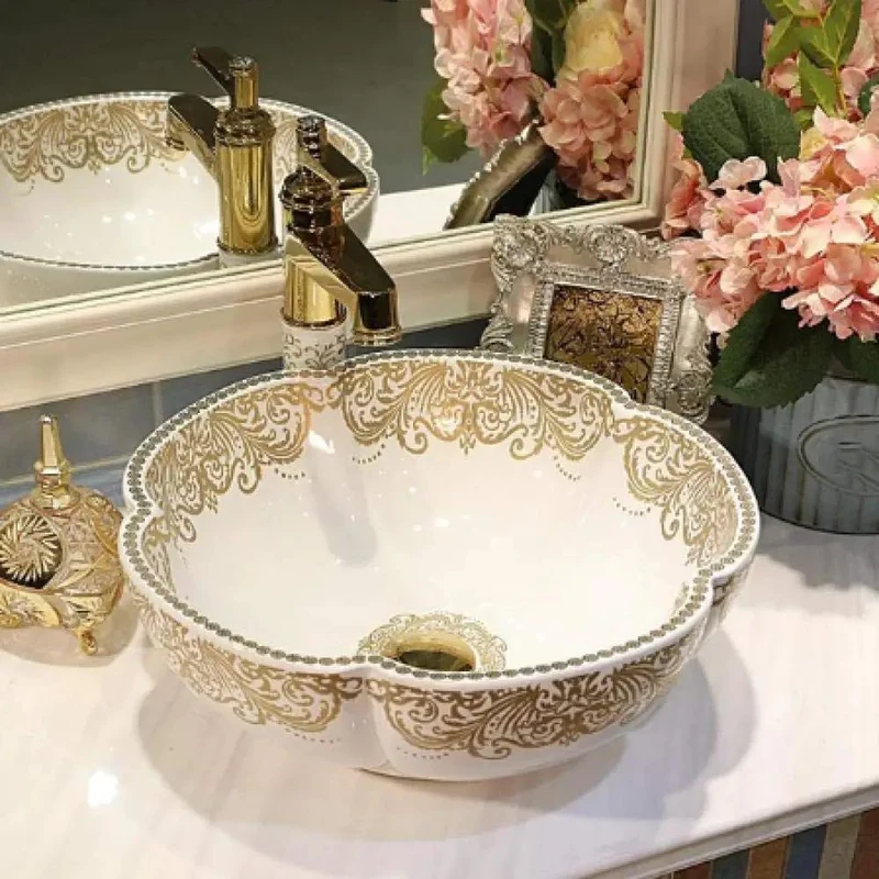 Showstopping Round Countertop Vessel Sink Crafted From Premium Ceramic With Glossy Enamel Finish And Single Hole Faucet Prep For A Chic Modern Bathroom Vanity Delivering Sleek Elegance And 12 Liter Capacity