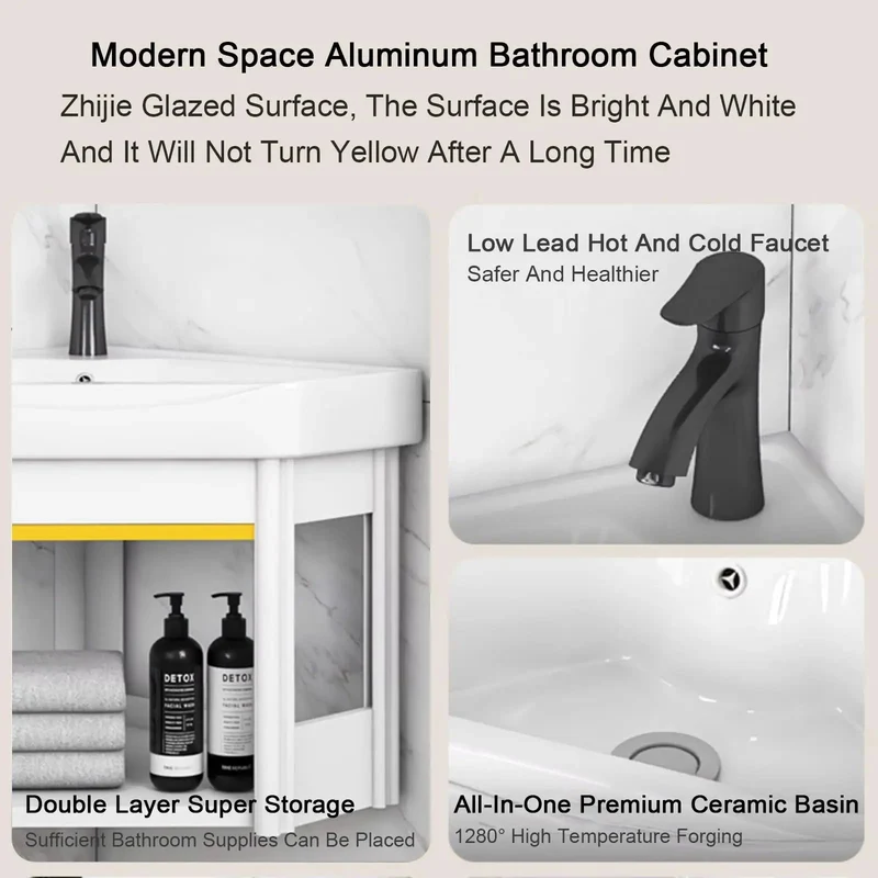 Premium Corner Vessel Sink With Chrome Faucet And Drain Set White Modern Triangle Washbasin Wall Mount Combo For Tight Spaces Zero Hassle Install Big Time Upgrade
