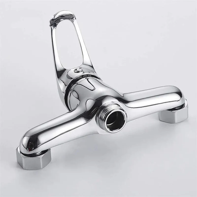 Top Tier Wall Mount Kitchen Faucet With Smooth Swivel Spout And Single Handle For Quick Hot Cold Water Adjustments And Splash Free Sink Scrubbing Plus Built Damn Tough One Piece Construction